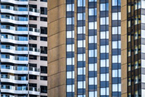 Australia, Sydney, skyscraper facade, detail Australia, Sydney, skyscraper facade, detail
